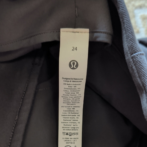 Lululemon Utilitech Twill Mid-Rise Barrel-Leg  Pant EUC - Picture 7 of 8